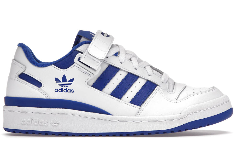 adidas Forum Low Blanc Bleu Royal