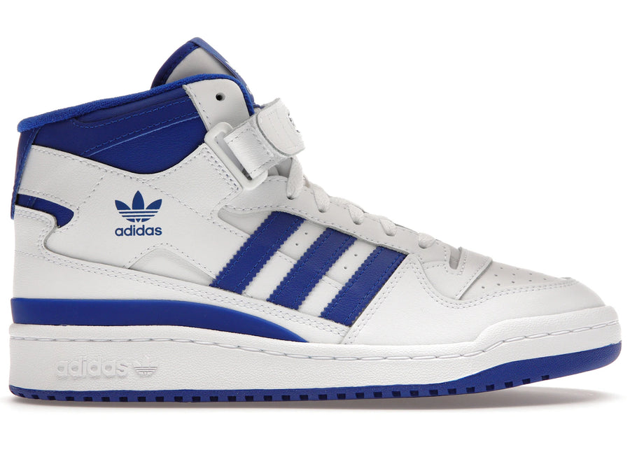 adidas Forum Mid Blanc Royal