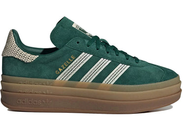 adidas Gazelle Bold Collegiate Green White Gold (Women's)
