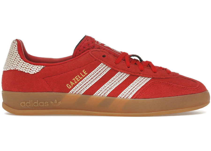 adidas Gazelle Indoor Better Scarlet Wonder White Gum (Femme)