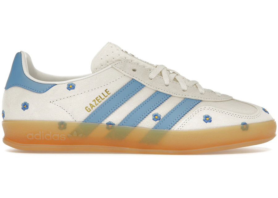 adidas Gazelle Indoor Bleu clair à motif floral (Femme)