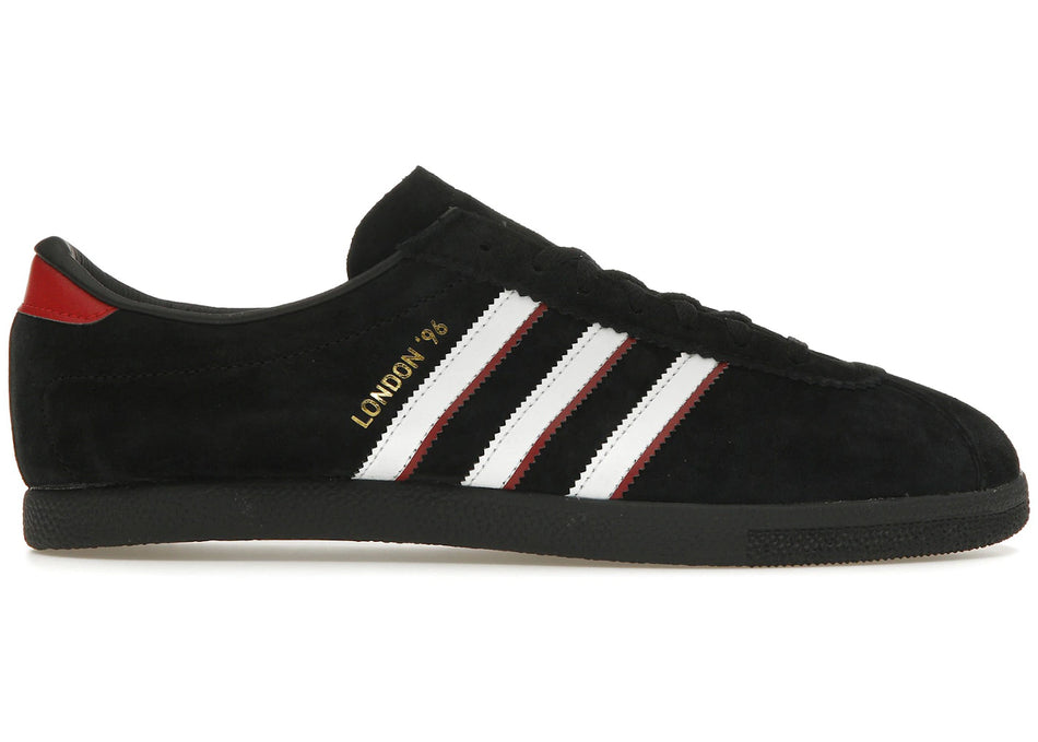 adidas London 96 Core Black Better Scarlet