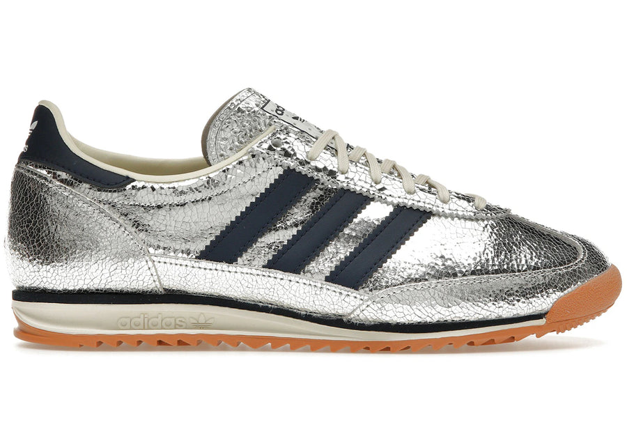 adidas SL 72 OG Argent Métallisé Bleu Marine Universitaire (Femme)