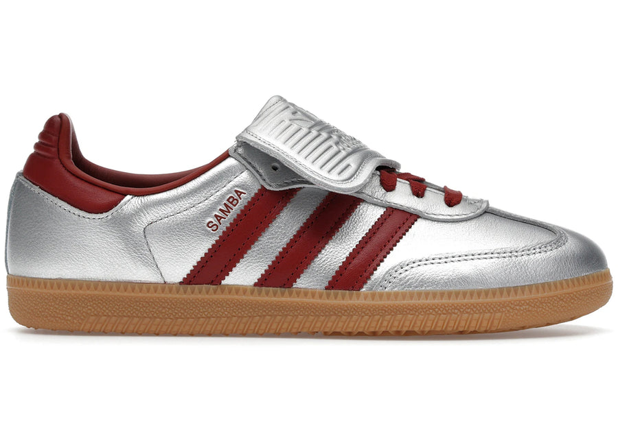 adidas Samba LT Argent Métallisé Rubis Gomme (Femme)