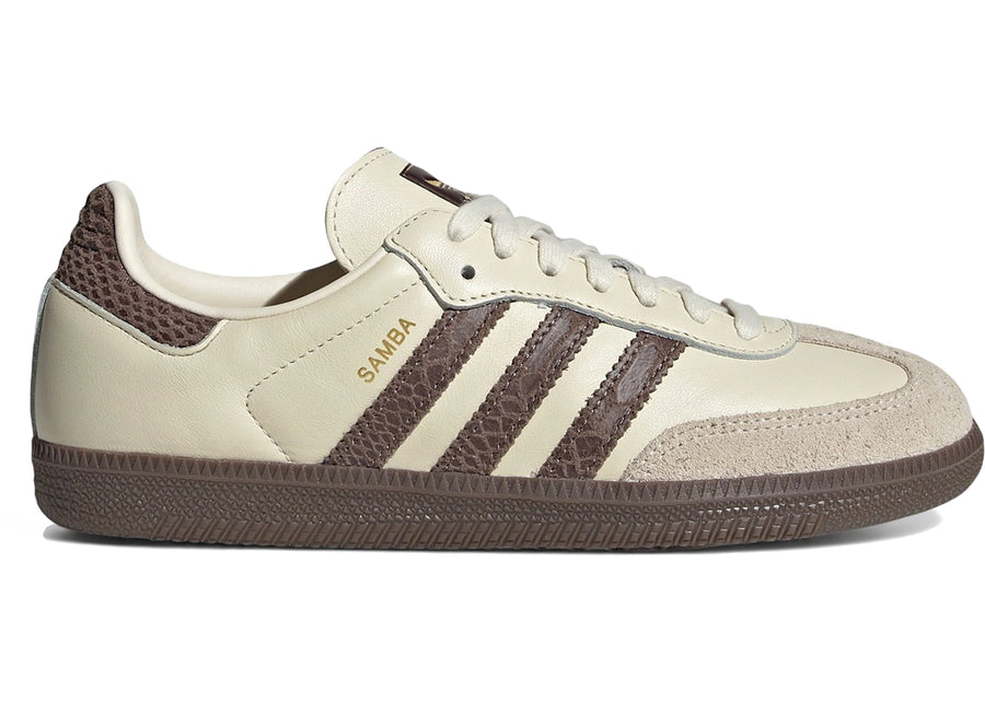 adidas Samba OG Cream Earth Strata Maroon (Women's)