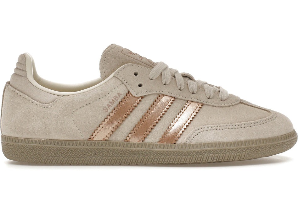 adidas Samba OG Off White Copper Metallic (Women's)