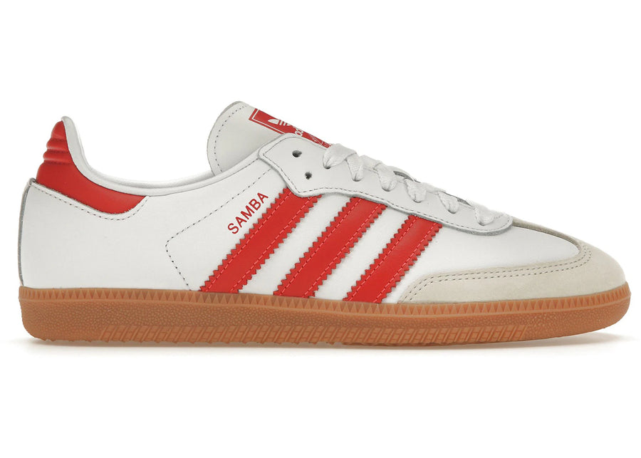adidas Samba OG Blanc Solaire Rouge Gomme (Femme)