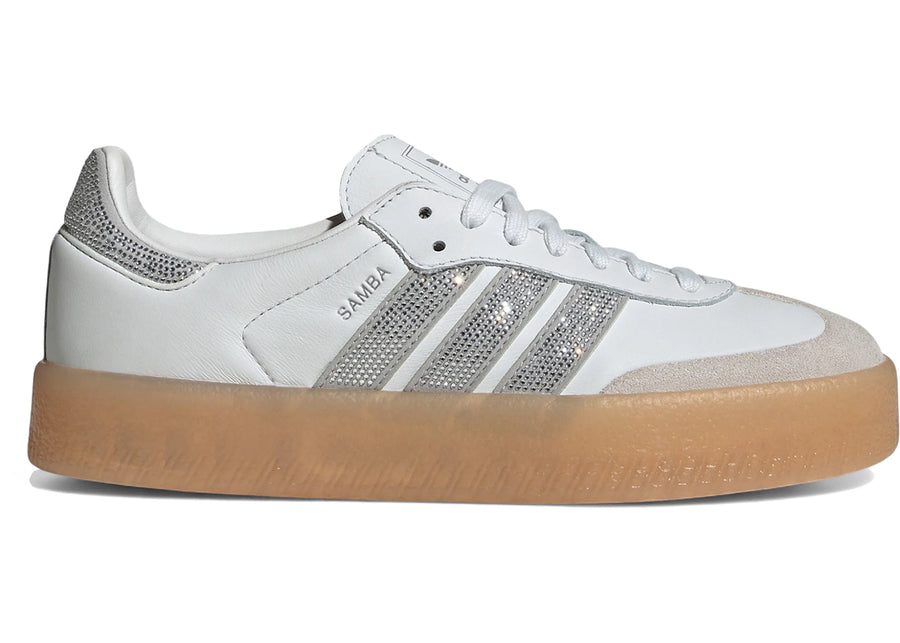 adidas Sambae Strass Cristal Blanc Argent (Femme)