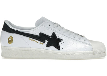 adidas Superstar Vintage Bape White Black