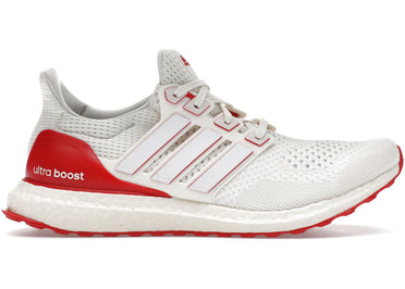 adidas Ultra Boost 1.0 Chalk White Scarlet