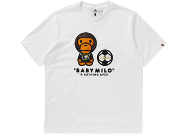 T-shirt blanc adidas x BAPE SSL Milo