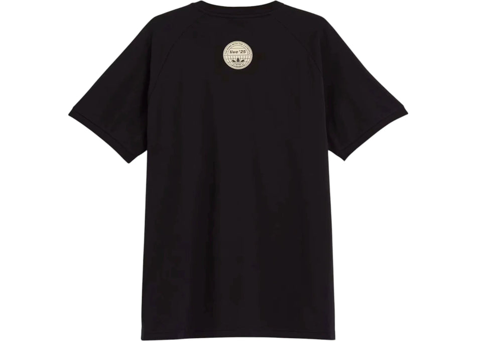 adidas x Oasis Tour 3-Stripes T-Shirt Black