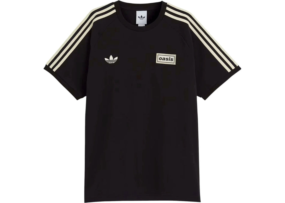 adidas x Oasis Tour 3-Stripes T-Shirt Black