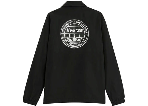adidas x Oasis Tour Coach Jacket Black