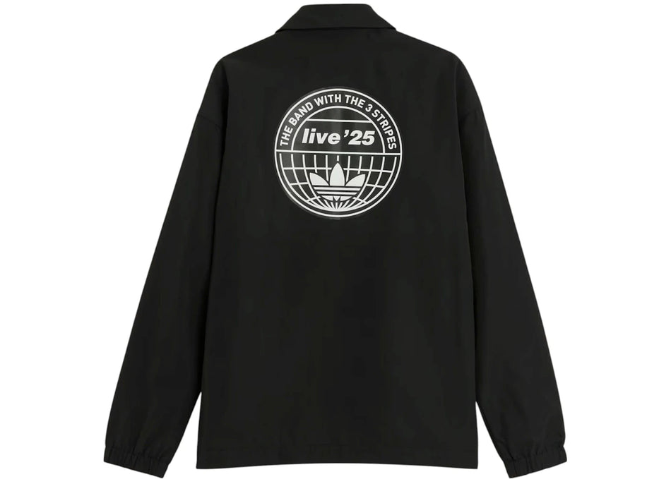 adidas x Oasis Tour Coach Jacket Black