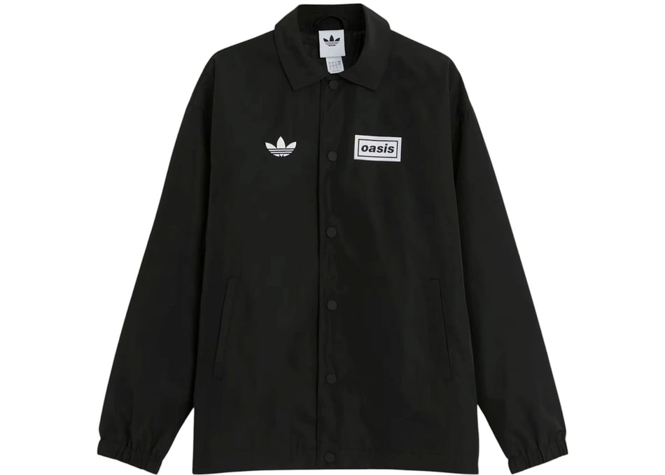 adidas x Oasis Tour Coach Jacket Black