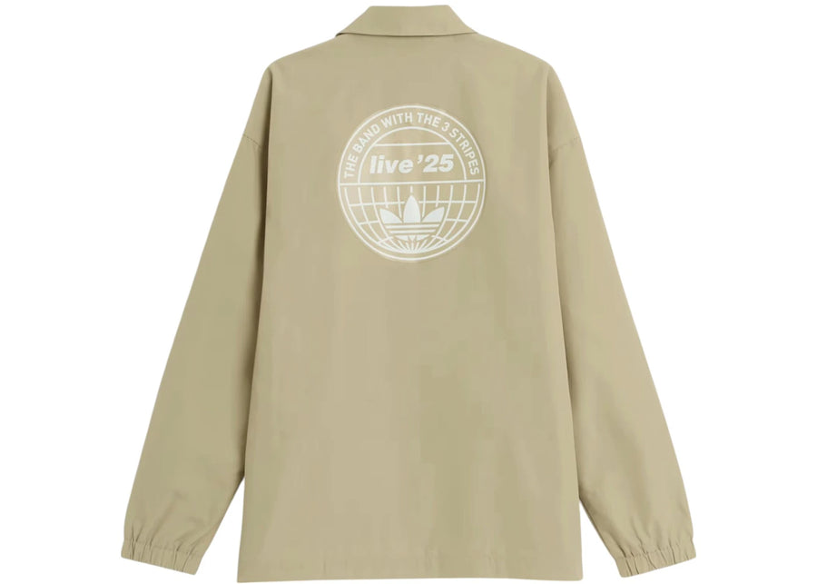 Veste coach adidas x Oasis Tour Stone Khaki