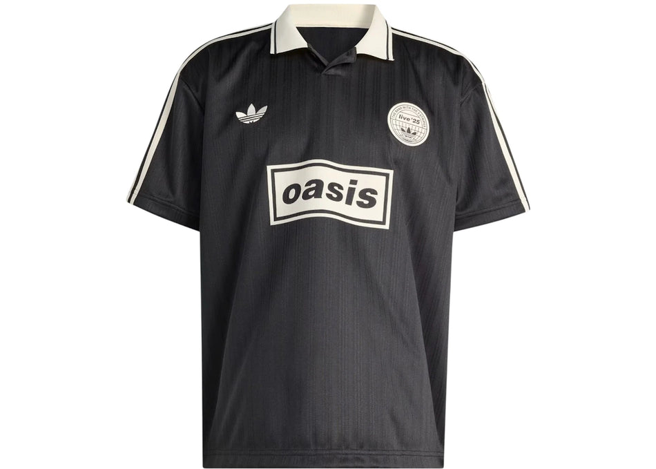 adidas x Oasis Tour Jacquard Jersey Black