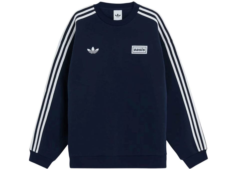 adidas x Oasis Tour Oversized Crew Night Indigo