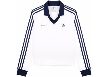 Maillot de football adidas x Sporty &amp; Rich Blanc/Marine