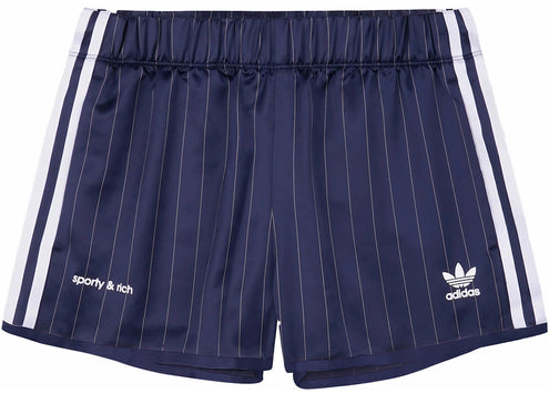 adidas x Sporty & Rich Track Short (Asia Sizing) Navy/White