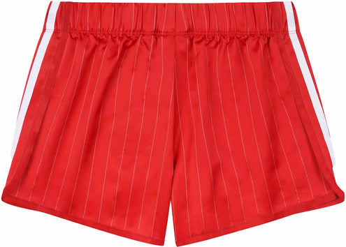 adidas x Sporty & Rich Track Short Sports Red/White