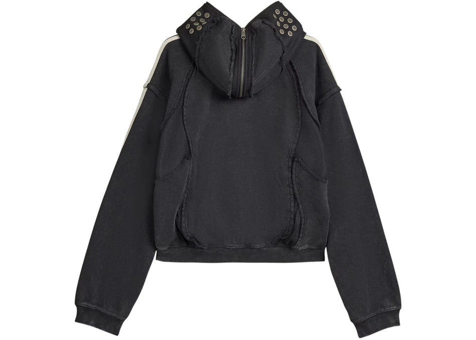 adidas x Thug Club Teamgeist Hooded Zip Up Black