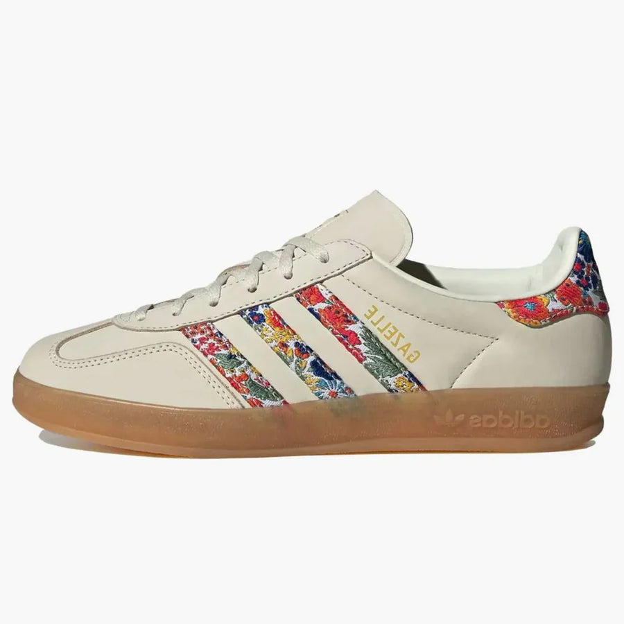 Adidas Gazelle Indoor Liberty London Floral Embroidery Stripes (women's)