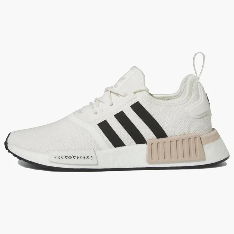 Adidas NMD R1 White Black Wonder Taupe (Women's)