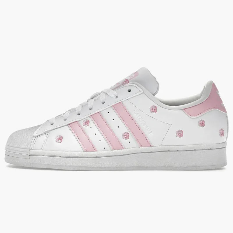 adidas Superstar Cloud White Clear Pink (GS)