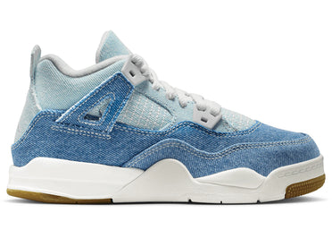 Jordan 4 Retro TEX Denim Worn Blue (PS)