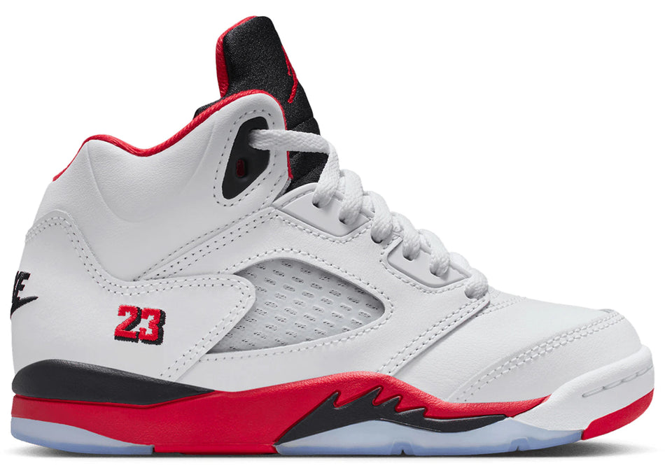 Jordan 5 Retro Fire Red Black Tongue (2025) (PS)