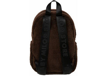 BAPE Baby Milo Fur Mini Backpack Brown