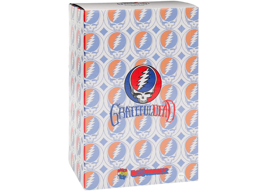 Coffret Bearbrick x Grateful Dead (Steal Your Face) 100 % et 400 %