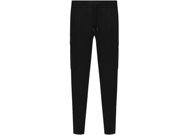 Burberry Stretch Wool Cargo Jogging Pants Dark Gray