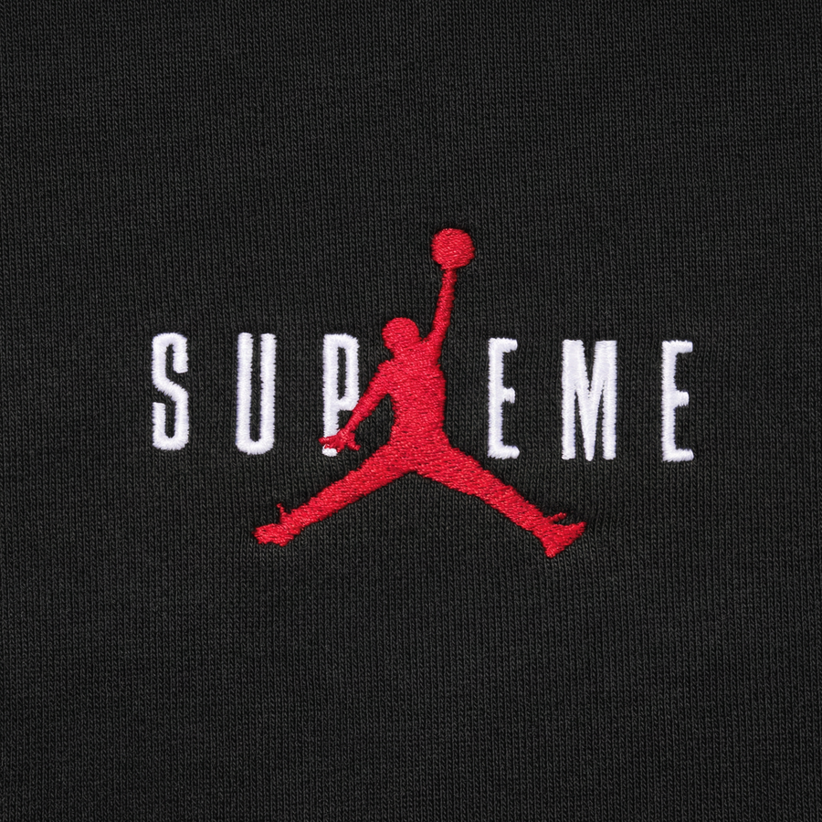 Sweat à capuche Supreme Jordan (FW24) Noir
