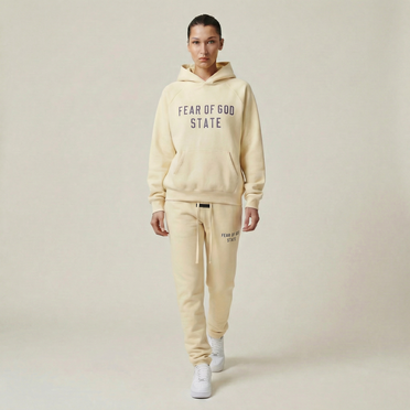 Sweat à capuche polaire Fear of God Essentials