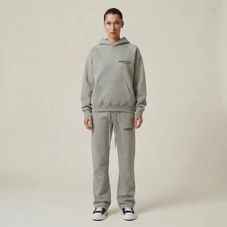 Pantalon de survêtement décontracté Fear Of God Essentials (automne-hiver 2022) Avoine foncée