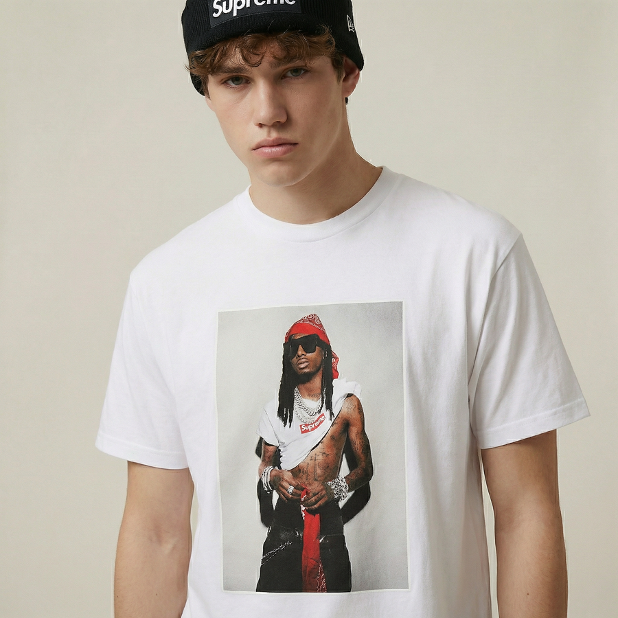 T-shirt blanc Supreme Playboi Carti