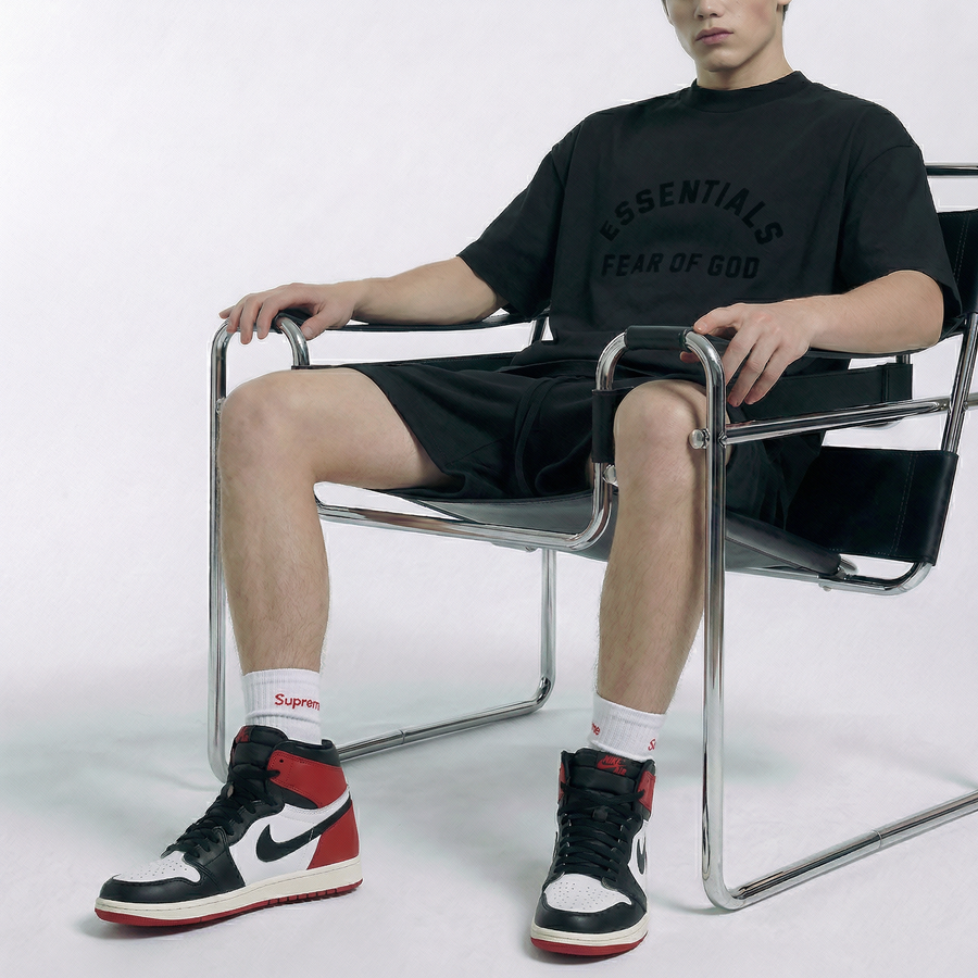 Jordan 1 Retro High OG Black Toe Reimagined