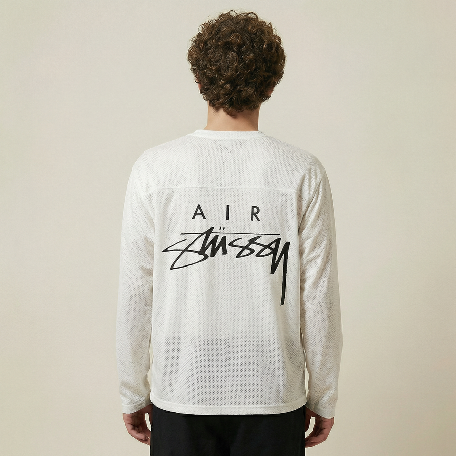 Maillot Stussy x Nike Dri-FIT Mesh Sail