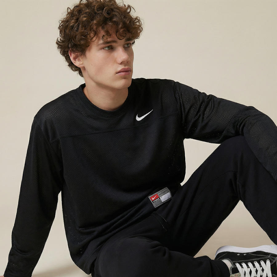 Maillot Stussy x Nike Dri-FIT Mesh Noir