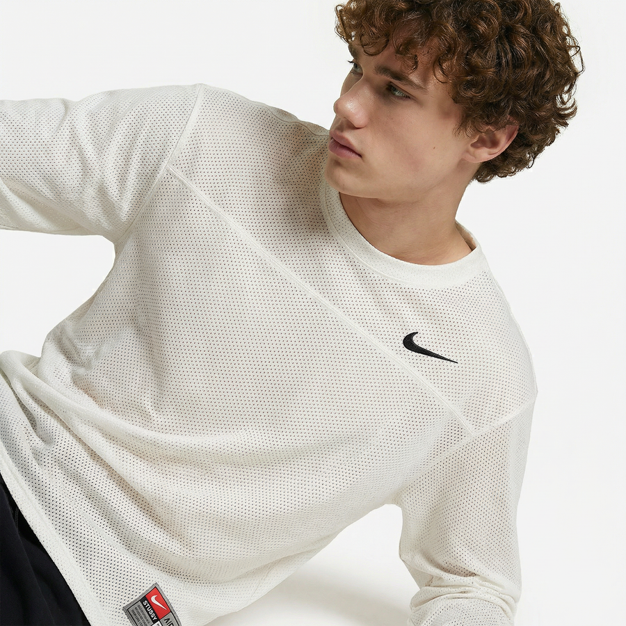 Maillot Stussy x Nike Dri-FIT Mesh Sail