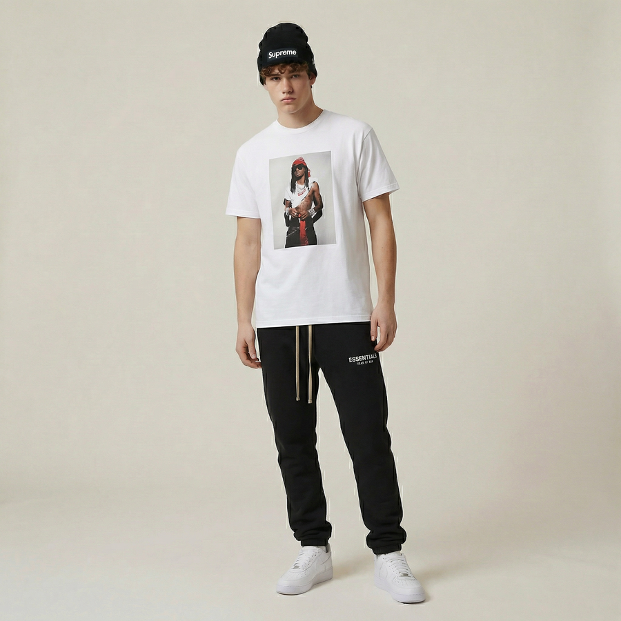 T-shirt blanc Supreme Playboi Carti