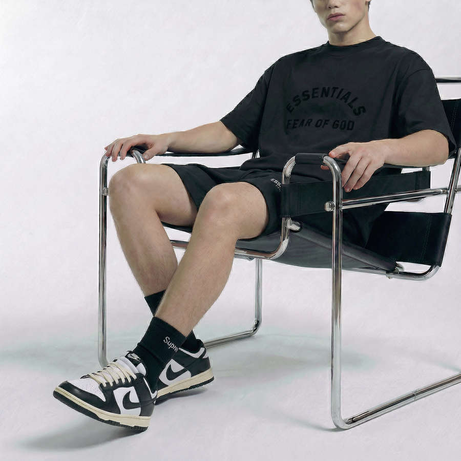 Chaussettes Supreme Hanes (lot de 4) noires