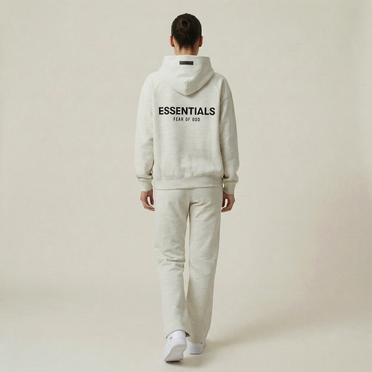 Fear of God Essentials (2022) Relaxed Light Oatmeal - Set