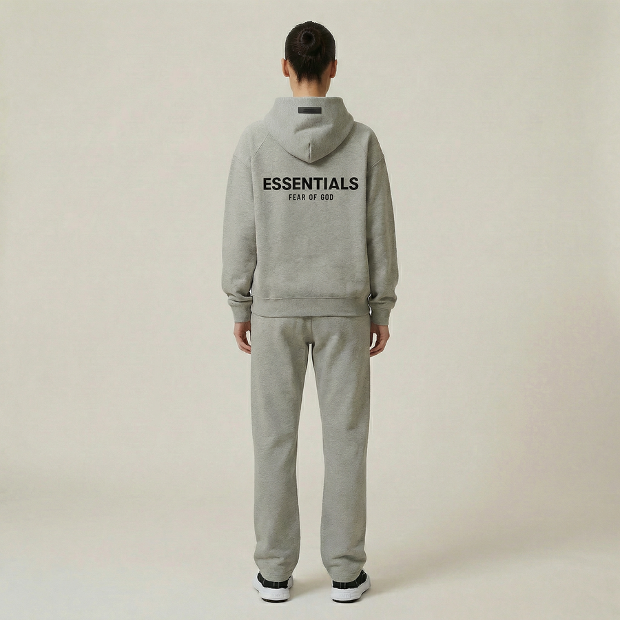 Pantalon de survêtement décontracté Fear Of God Essentials (automne-hiver 2022) Avoine foncée