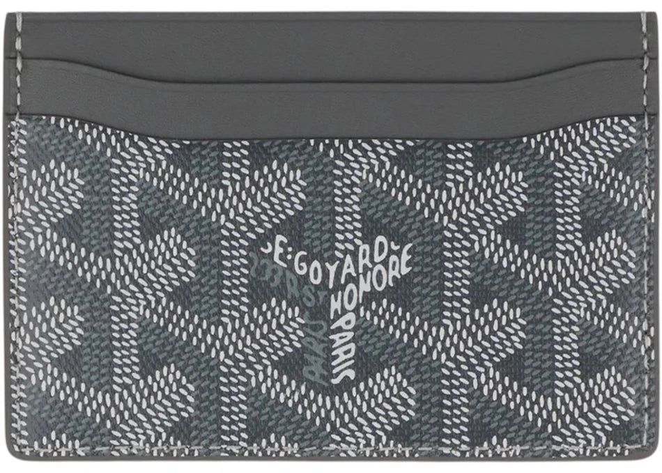 Goyard Saint-Sulpice Card Wallet Gray