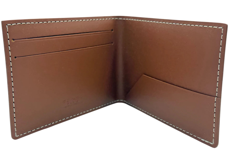 Goyard Slot Wallet Victoire Companion Goyardine Black Tan