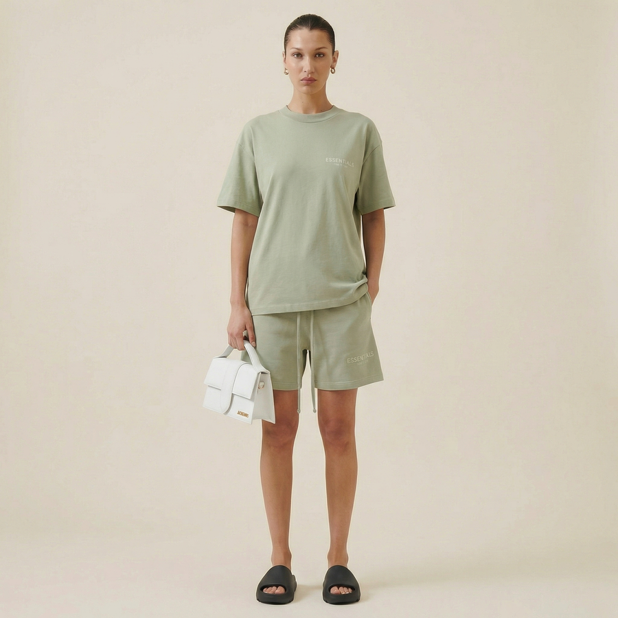 Fear Of God Essentials Shorts Seafoam